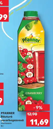 Kaufland PFANNER Băutură necarbogazoasă Ofertă