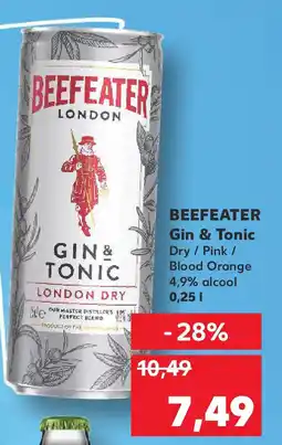 Kaufland BEEFEATER Gin & Tonic Ofertă