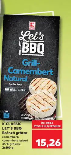 Kaufland K-CLASSIC Let's BBQ Brânză grătar Ofertă