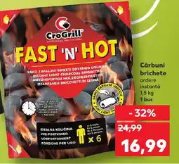 Kaufland Cărbuni brichete Ofertă