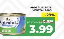 Ardealul pate vegetal