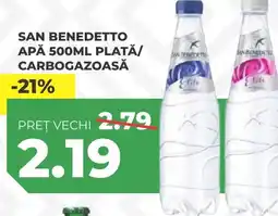 Simos San benedetto apă plată/ carbogazoasă Ofertă