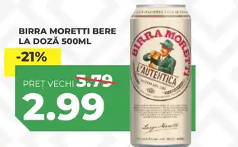 Simos Birra moretti bere la doză Ofertă