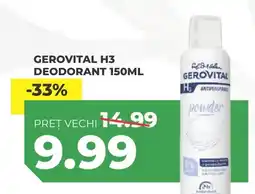 Simos Gerovital h3 deodorant Ofertă