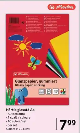Selgros Hârtie glasată A4 Ofertă