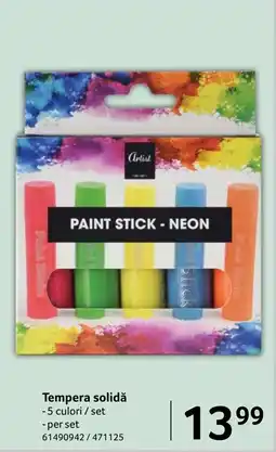 Selgros Tempera solidă Ofertă