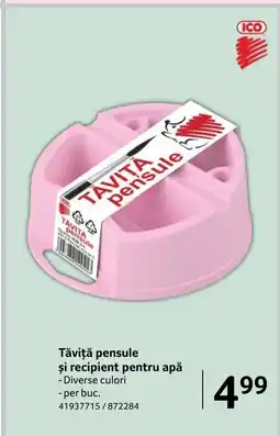 Selgros Tăviță pensule şi recipient pentru apă Ofertă