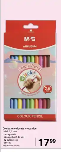 Selgros Creioane colorate mecanice Ofertă