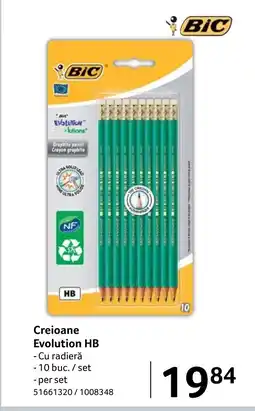 Selgros BIC Creioane Evolution HB Ofertă