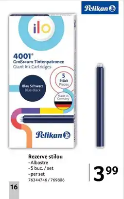 Selgros Rezerve stilou Ofertă