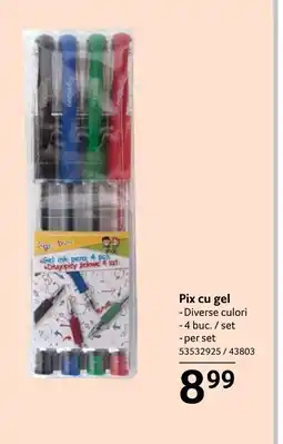 Selgros Pix cu gel Ofertă