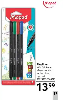 Selgros Fineliner Ofertă
