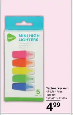 Selgros Textmarker mini Ofertă