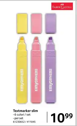 Selgros Textmarker slim Ofertă