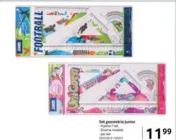 Selgros Set geometrie Junior Ofertă