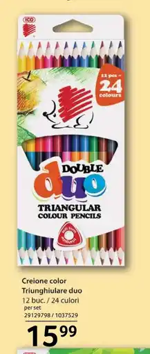 Selgros Creione color Triunghiulare duo Ofertă