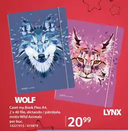 Selgros Caiet My Book Flex A4 Ofertă