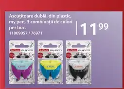 Selgros Ascuţitoare dublă, din plastic, My pen Ofertă