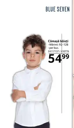 Selgros BLUE SEVEN Cămașă băieți Ofertă