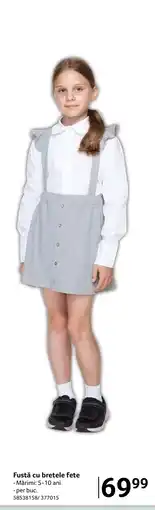 Selgros Fustă cu bretele fete Ofertă