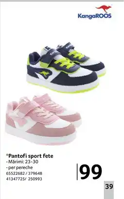 Selgros Pantofi sport fete Ofertă