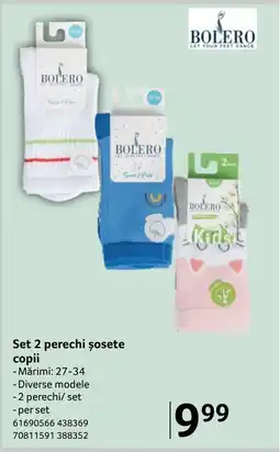 Selgros Set 2 perechi șosete copii Ofertă