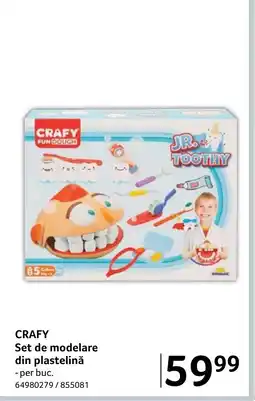 Selgros CRAFY Set de modelare din plastelină Ofertă