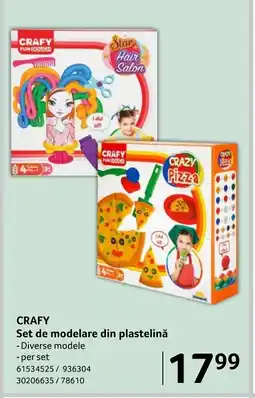 Selgros CRAZY Set de modelare din plastelinǎ Ofertă