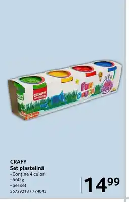 Selgros CRAFY Set plastelină Ofertă