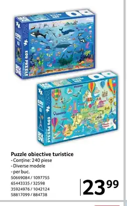 Selgros Puzzle obiective turistice Ofertă