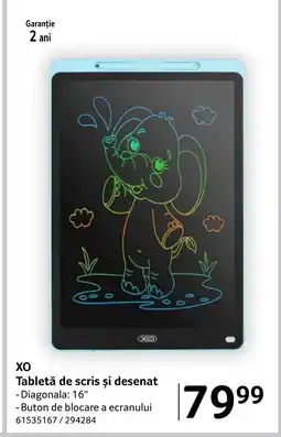 Selgros XO Tabletă de scris şi desenat Ofertă