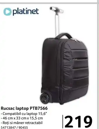 Selgros Rucsac laptop PTB7566 Ofertă