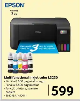 Selgros EPSON Multifuncțional inkjet color L3230 Ofertă