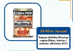 Dedeman Vopsea alchidica Direct pe rugina Oskar Ofertă