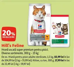 Fressnapf Hill's Feline Hrană uscată super premium pentru pisici Ofertă