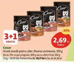 Fressnapf Cesar Hrană umedă pentru câini Ofertă