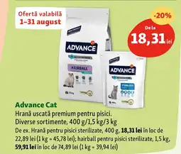 Fressnapf Advance Cat Hrană uscată premium pentru pisici Ofertă