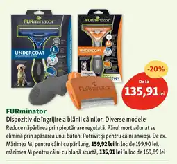 Fressnapf Furminator Dispozitiv de îngrijire a blănii câinilor Ofertă