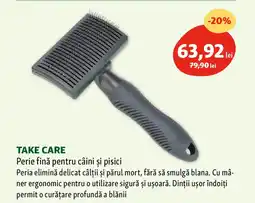 Fressnapf TAKE CARE Perie fină pentru câini şi pisici Ofertă