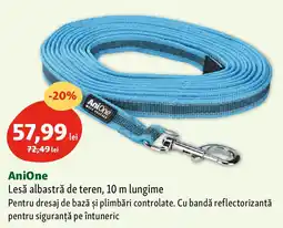 Fressnapf AniOne Lesǎ albastră de teren Ofertă
