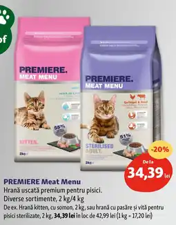 Fressnapf PREMIERE Meat Menu Ofertă