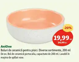 Fressnapf AniOne Boluri de ceramică pentru pisici Ofertă