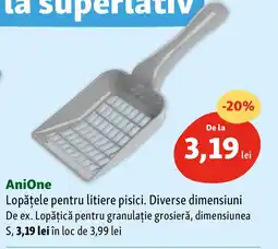 Fressnapf AniOne Lopǎțele pentru litiere pisici Ofertă