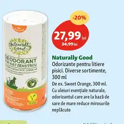 Fressnapf Naturally Good Odorizante pentru litiere pisici Ofertă