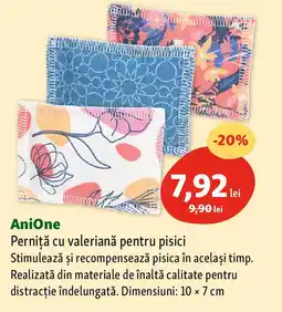 Fressnapf AniOne Perniţă cu valeriană pentru pisici Ofertă