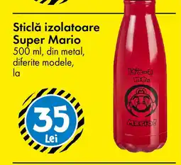 TEDI Sticlă izolatoare Super Mario Ofertă