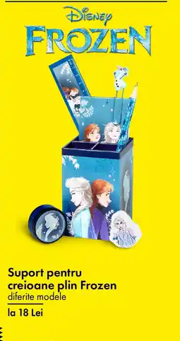 TEDI Suport pentru creioane plin Frozen Ofertă