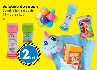 TEDI Baloane de săpun Ofertă