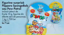 TEDI Figurine-surpriză Flipperz SpongeBob sau Paw Patrol Ofertă