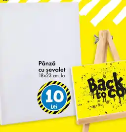 TEDI Pânză cu şevalet Ofertă
